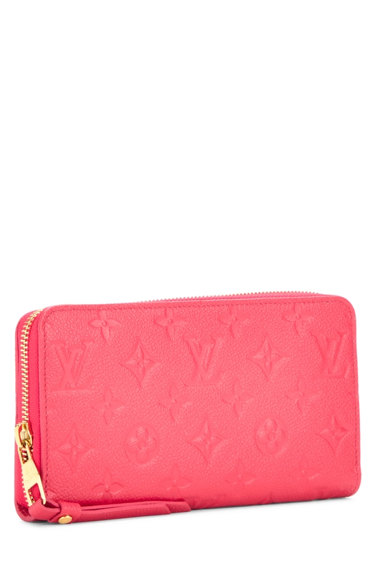 Pink Monogram Empreinte Zippy Wallet, , large image number 1