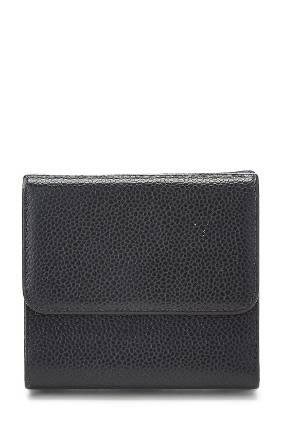 Black Caviar 'CC' Compact Wallet, , large image number 2
