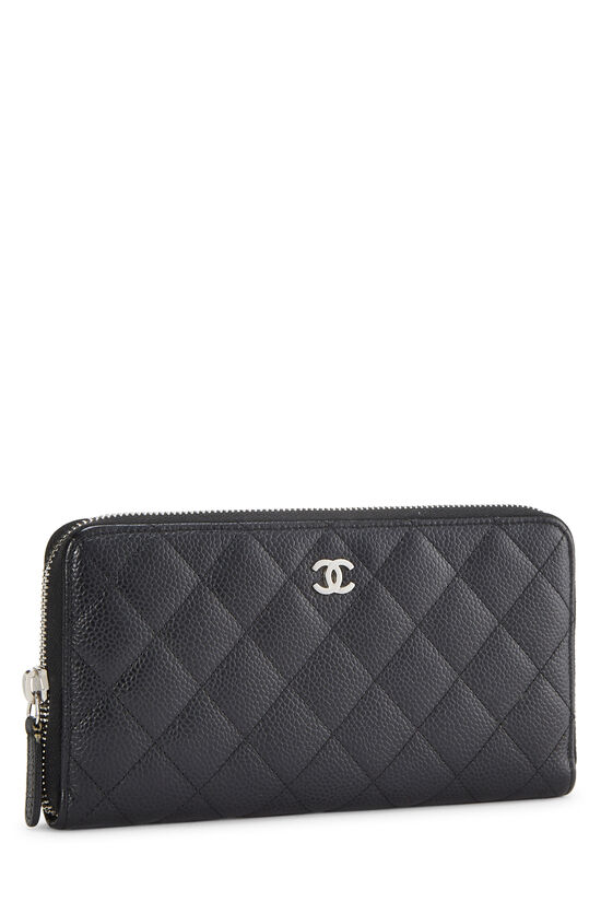 Chanel Burgundy Quilted Patent Leather Zip Around Wallet Chanel | The  Luxury Closet