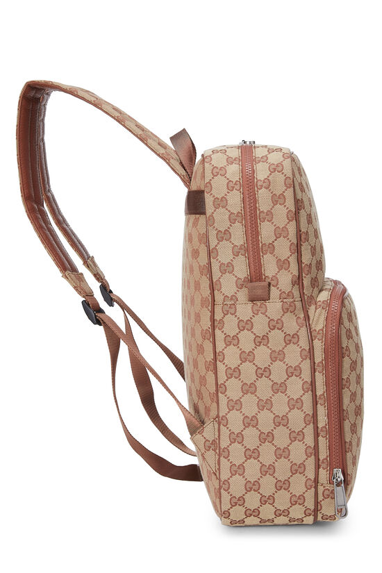 Gucci Beige GG Canvas Medium NY Yankees Backpack Gucci