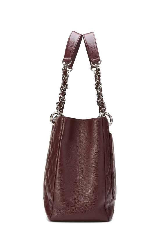 Burgundy Caviar Grand Shopping Tote (GST), , large image number 2