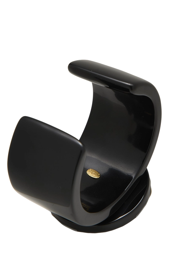 Black Acrylic Cuff, , large image number 1