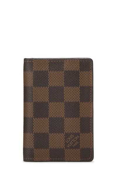 Damier Ebene Pocket Organizer
