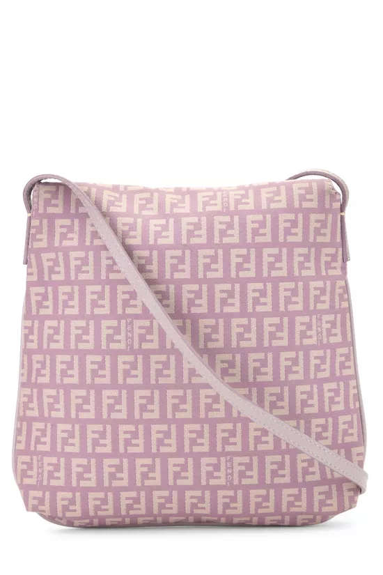 Purple Zucchino Canvas Tube Messenger Bag Small, , large image number 3