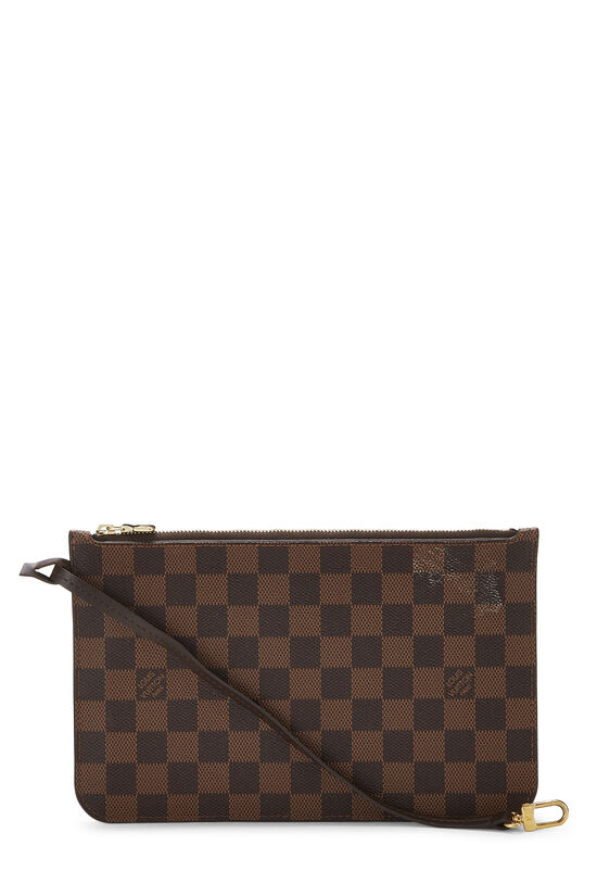 Damier Ebene Neverfull Pouch GM, , large image number 0