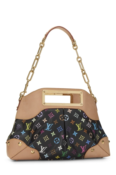 Takashi Murakami x Louis Vuitton Black Monogram Multicolore Judy MM, , large
