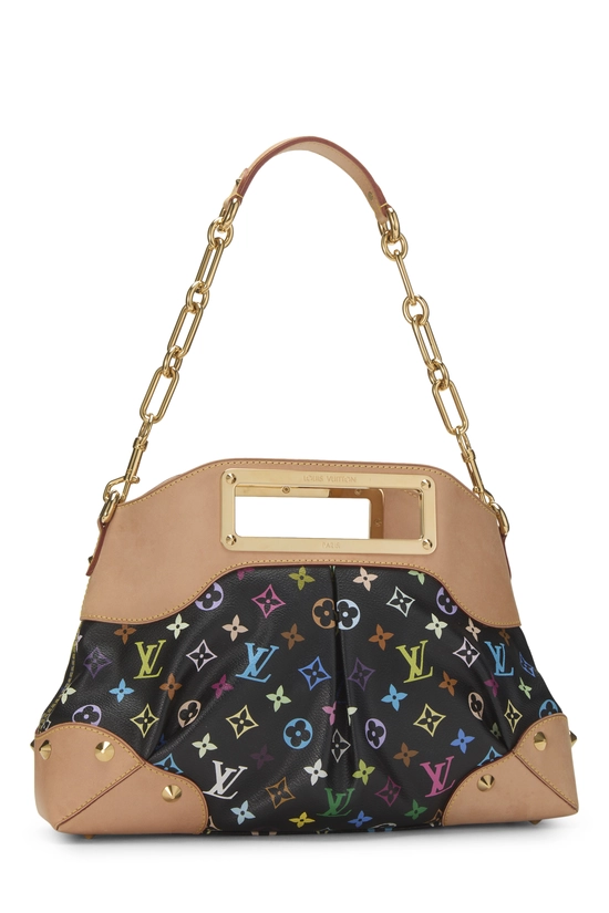 Takashi Murakami x Louis Vuitton Black Monogram Multicolore Judy MM, , large image number 1