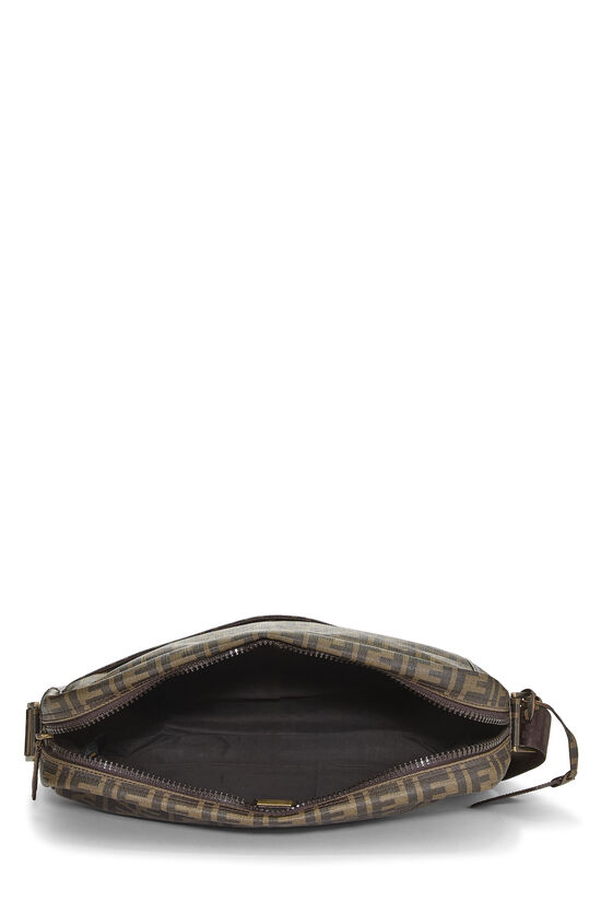 Brown Zucca Coated Canvas Messenger Large, , large image number 5
