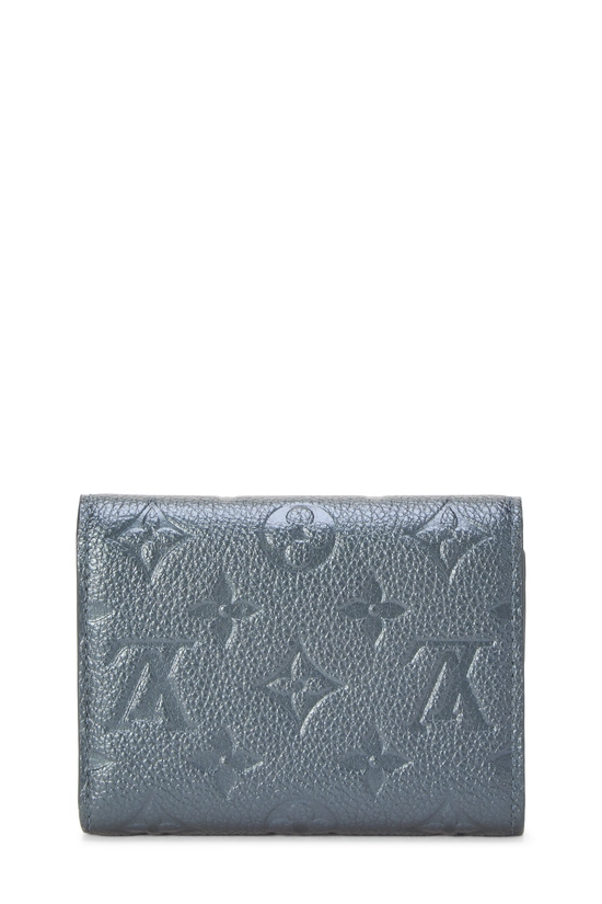 Navy Monogram Empreinte Zoe Wallet, , large image number 2