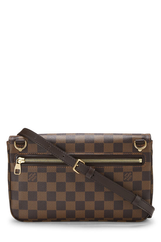 Louis Vuitton Hoxton PM Damier Shoulder Bag Women's Brown