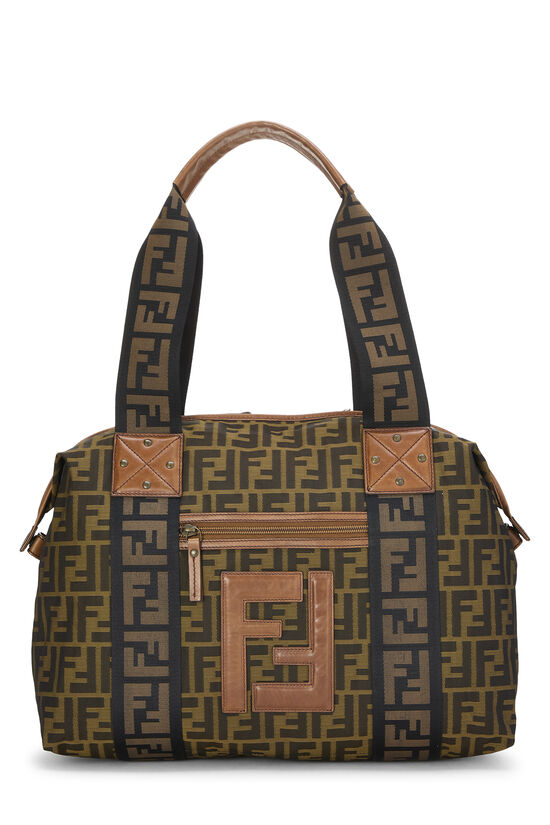 Brown Zucca Canvas Tote Large, , large image number 0