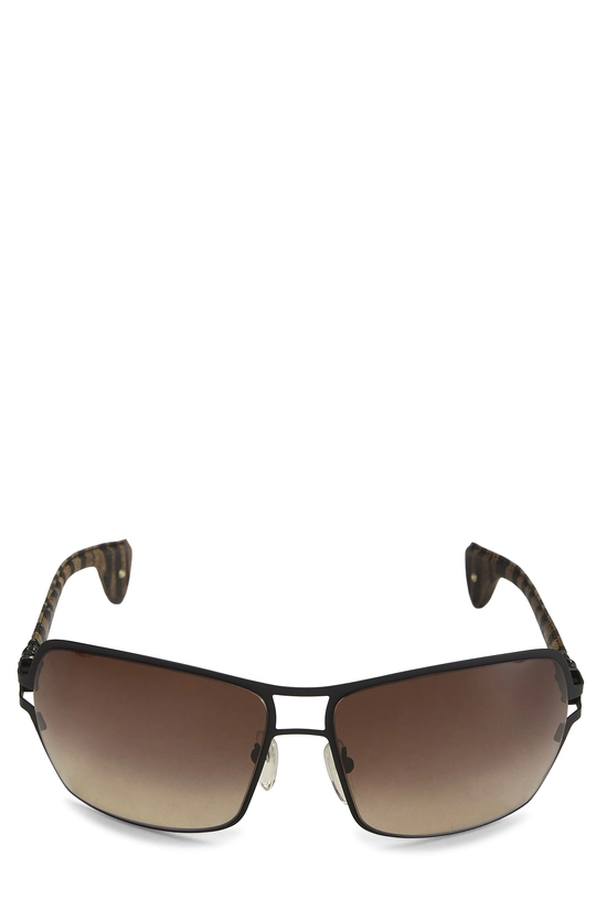 Black Metal Tang II Sunglasses, , large image number 0