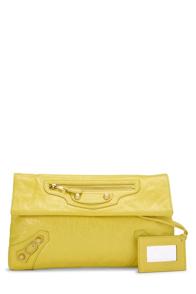Yellow Agneau Giant 12 Clutch