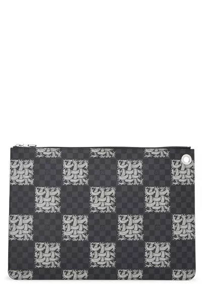 Christopher Nemeth x Louis Vuitton Damier Graphite Pochette Jour GM