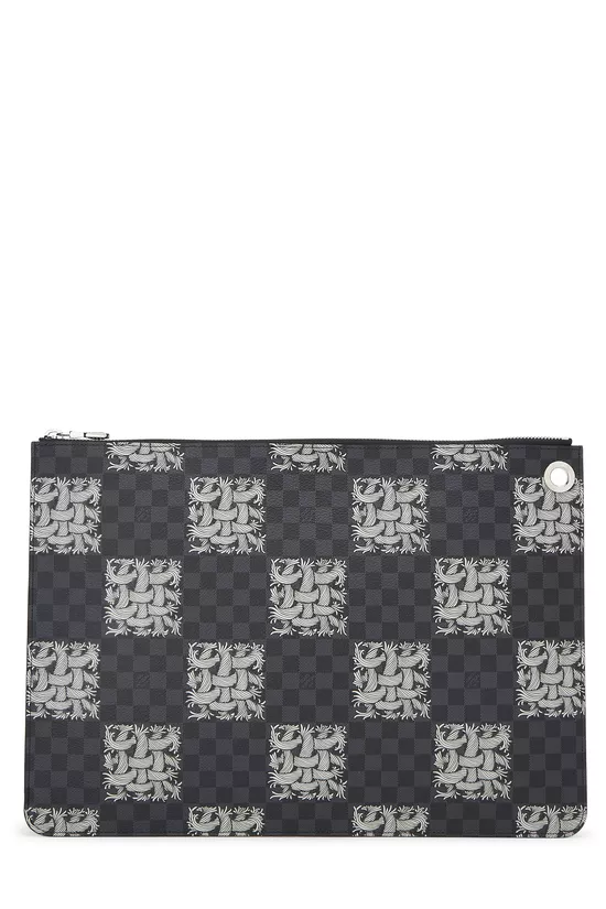 Christopher Nemeth x Louis Vuitton Damier Graphite Pochette Jour GM, , large image number 0