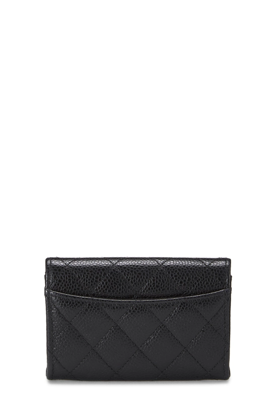 Black Caviar Classic Flap Card Holder, , large image number 2