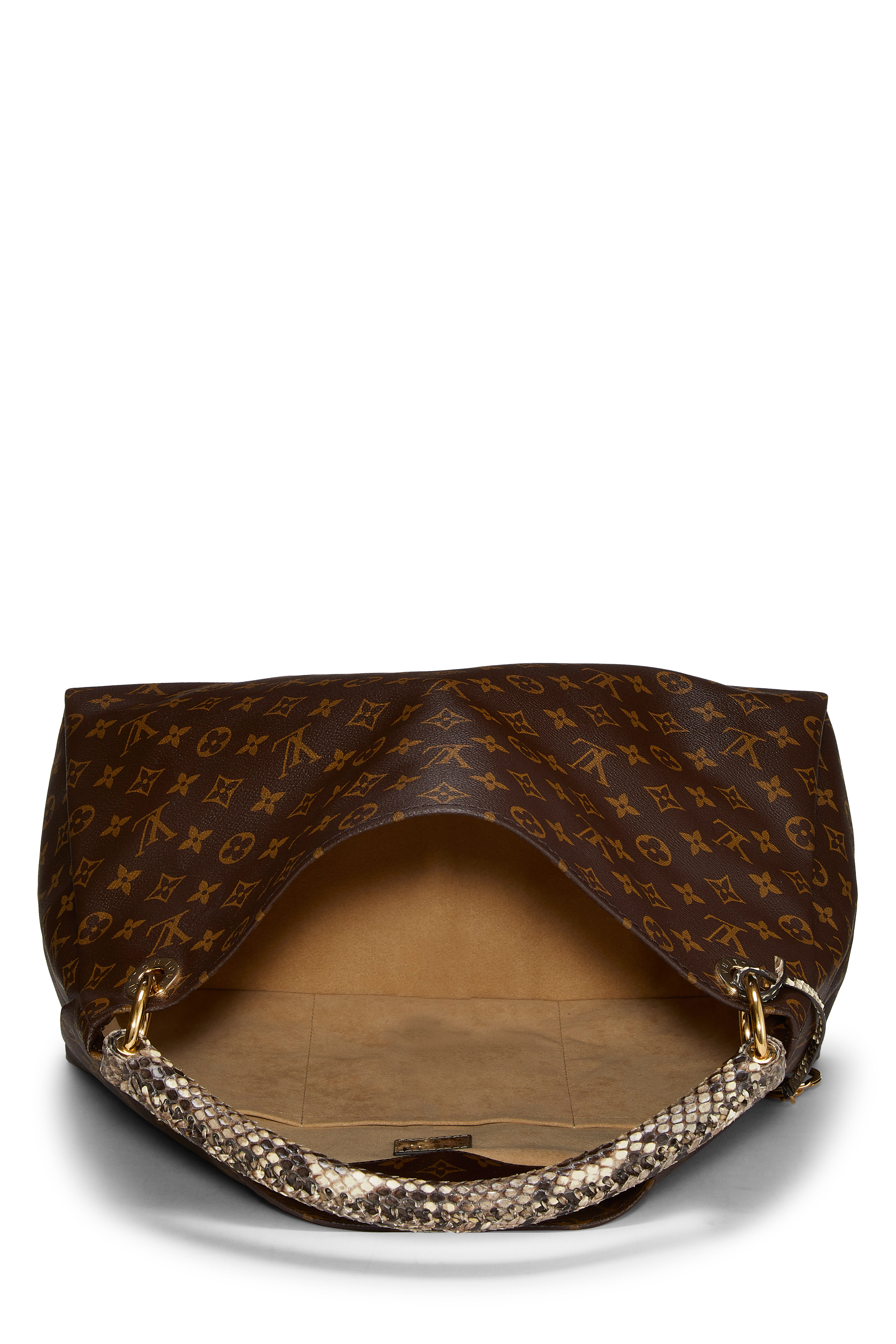 louis vuitton artsy python handle