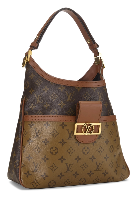 Monogram Reversed Dauphine Hobo MM, , large image number 1