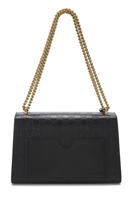 Black Guccissima Padlock Shoulder Bag, , large image number 3