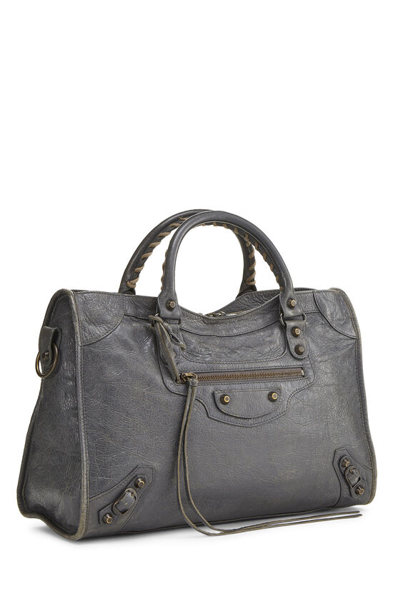 Grey Agneau Classic City Bag, , large image number 5