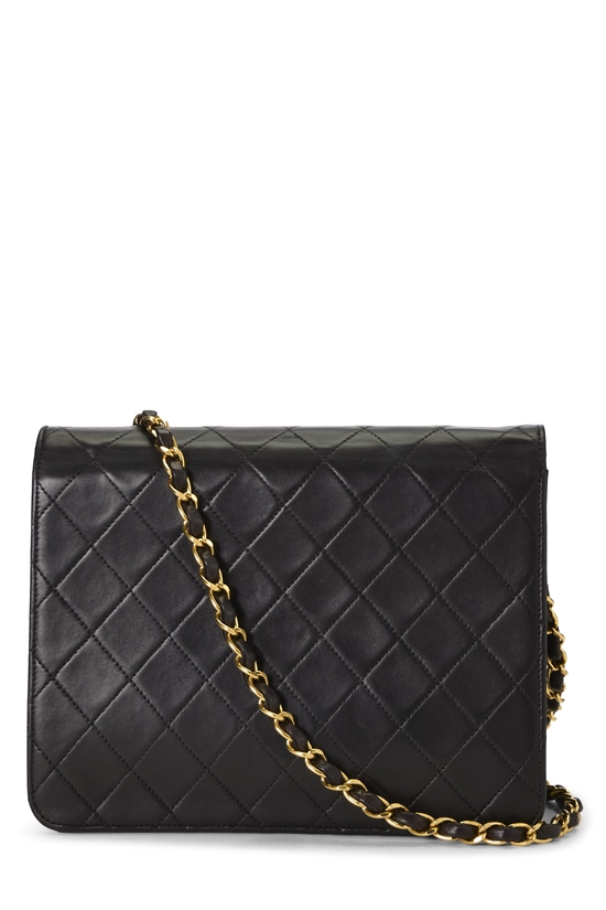 Black Quilted Lambskin Ex Flap Small, , large image number 3