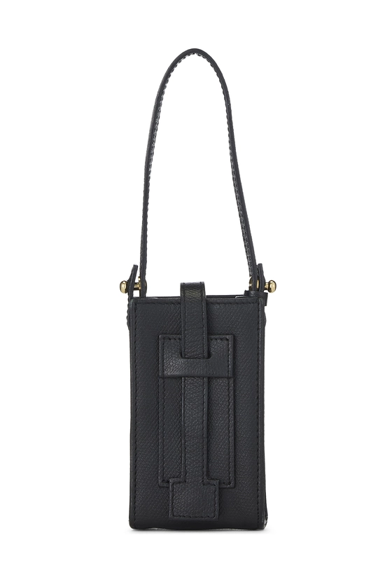 Black Calfskin Pouch Small, , large image number 2