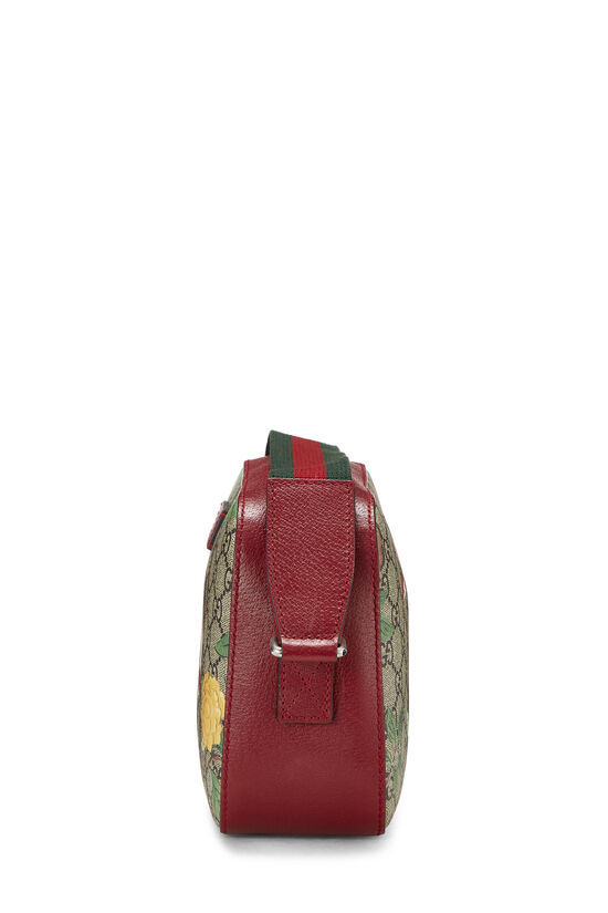 Red GG Supreme Canvas Tian Shoulder Bag, , large image number 2