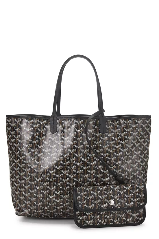 Black Goyardine Canvas Saint-Louis PM, , large image number 3