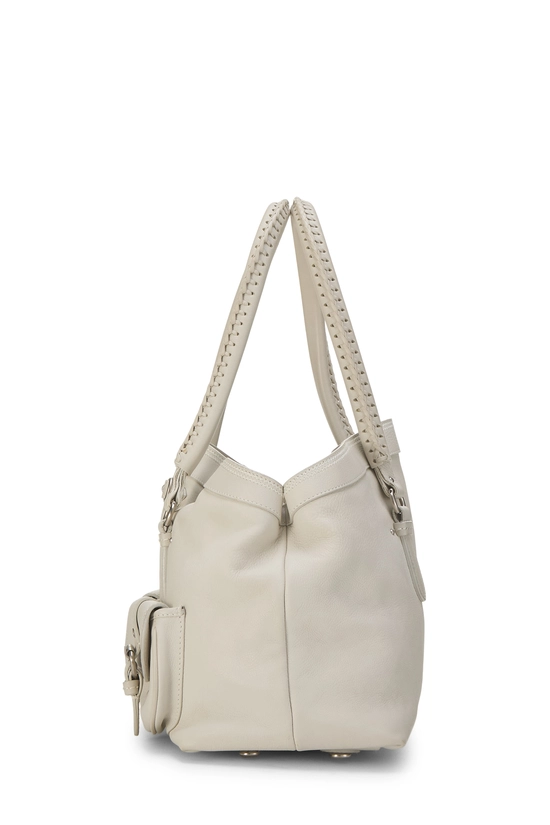 White Calfskin My Dior Frame Bag, , large image number 2