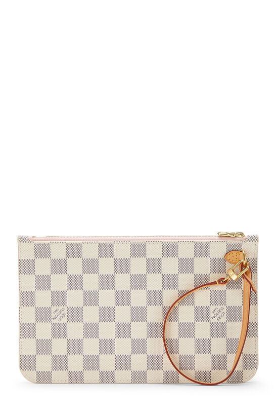 Damier Azur Neverfull Pouch MM , , large image number 3