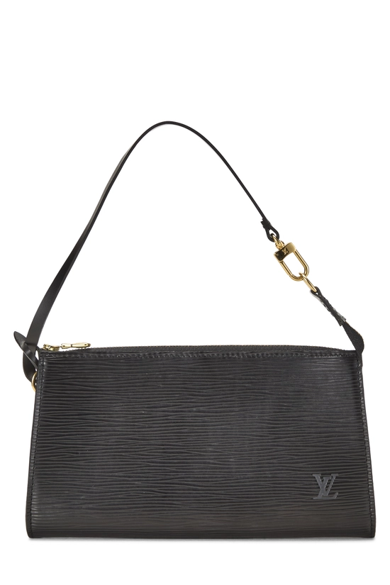 Black Epi Pochette Accessoires, , large image number 0