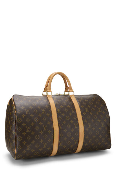 Monogram Canvas Keepall 50, , large