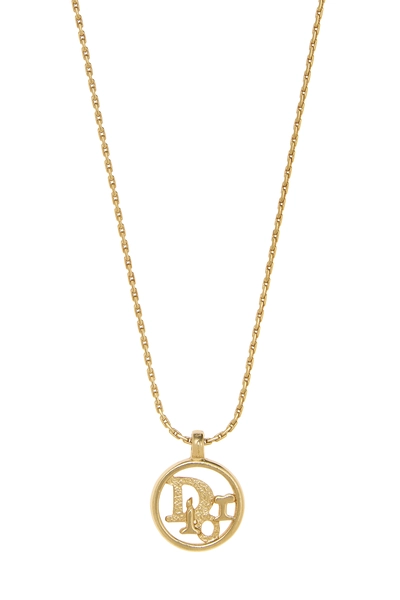 Gold Logo Necklace, , large
