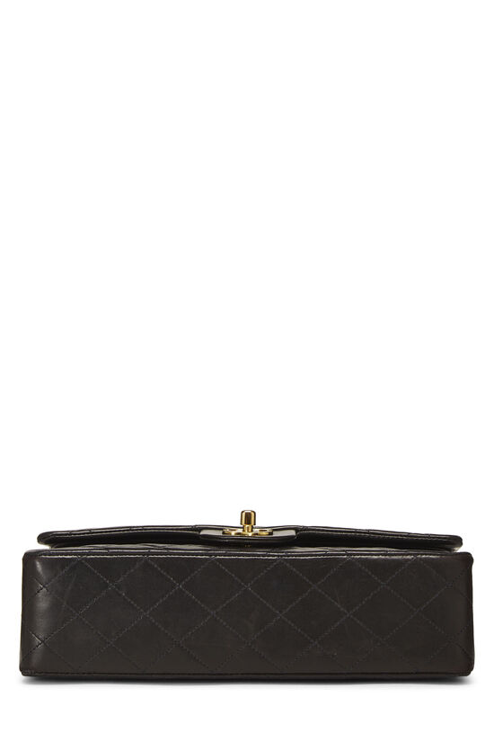 Black Quilted Lambskin Classic Double Flap Medium, , large image number 4