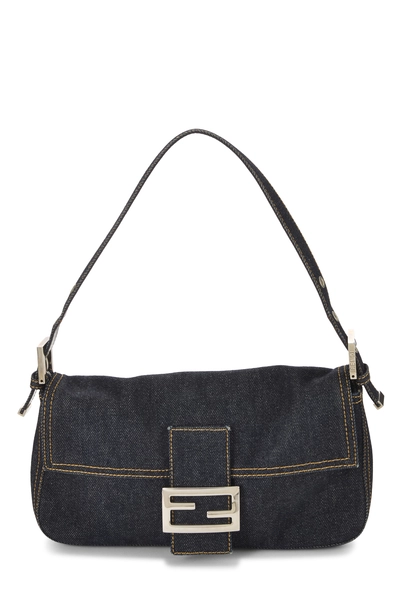 Navy Denim Baguette