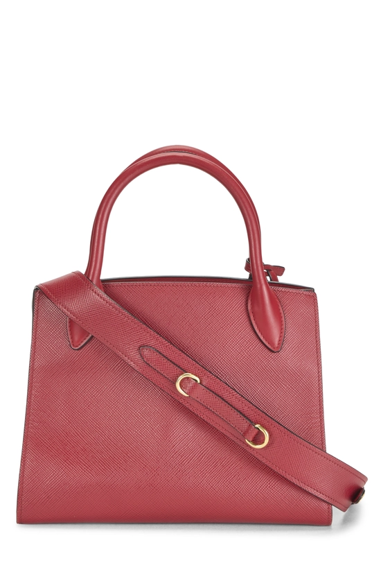 Red Saffiano Monochrome Tote Small, , large image number 3