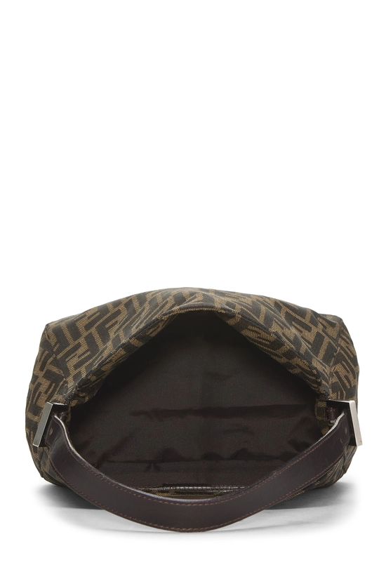 Brown Zucca Canvas Shoulder Bag, , large image number 5