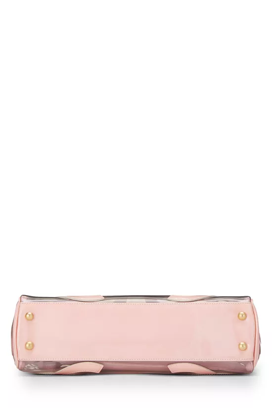 Pink Vinyl 3 'CC' Tote Bag Medium, , large image number 4