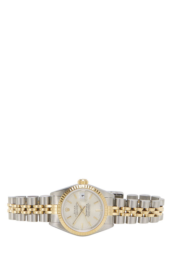 Tiffany & Co. 18K Gold & Stainless Steel Datejust 69173 26mm, , large image number 2