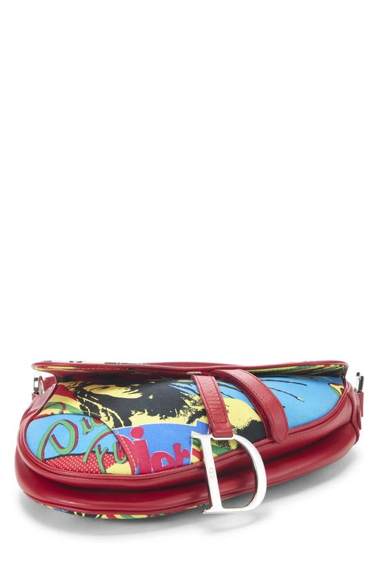 Multicolor Rasta Mania Saddle Bag, , large image number 4