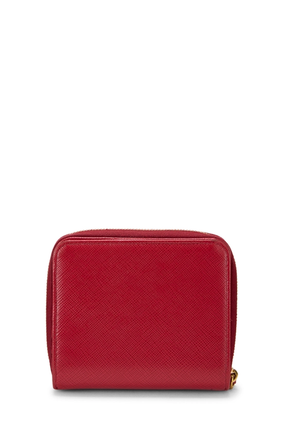Red Saffiano Coin Purse, , large image number 2