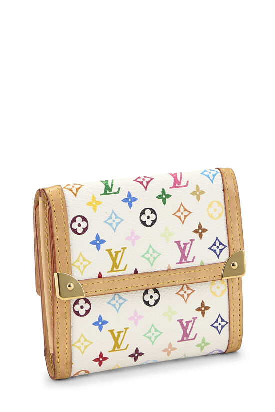 Takashi Murakami x Louis Vuitton White Monogram Multicolore Elise, , large image number 1