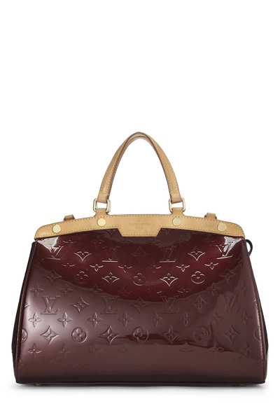 Louis Vuitton Rouge Fauviste Monogram Vernis Brea MM