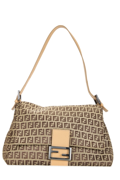 Fendi Beige Zucchino Canvas Mama
