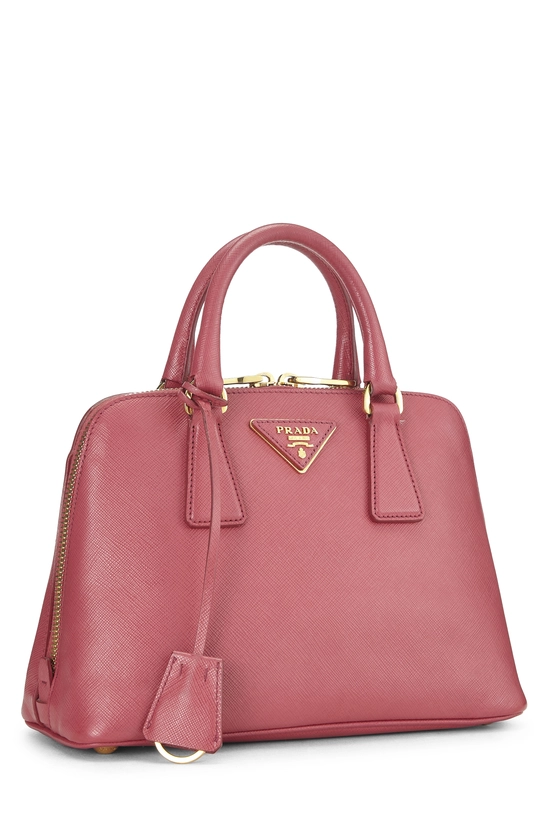 Pink Saffiano Promenade Small, , large image number 1