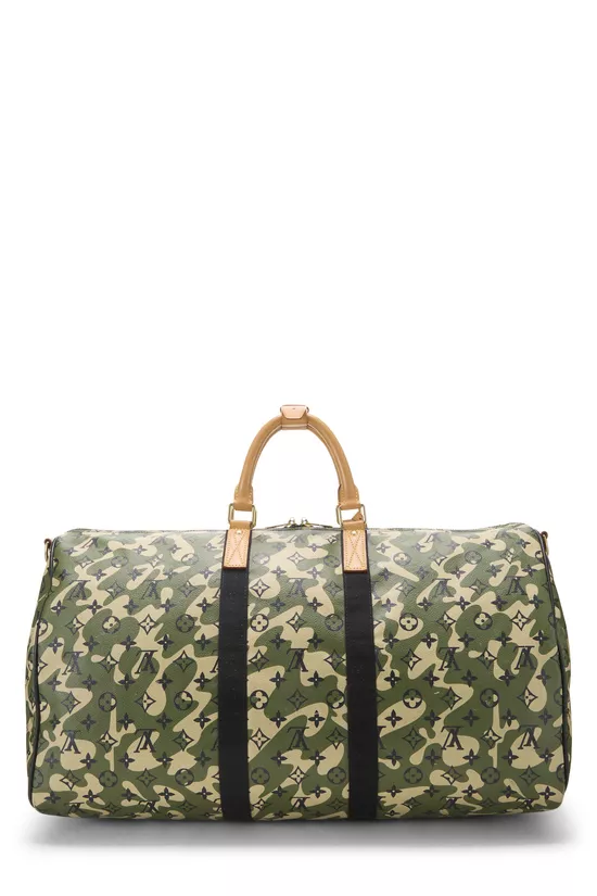 Takashi Murakami x Louis Vuitton Monogramouflage Keepall Bandouliere 55, , large image number 3