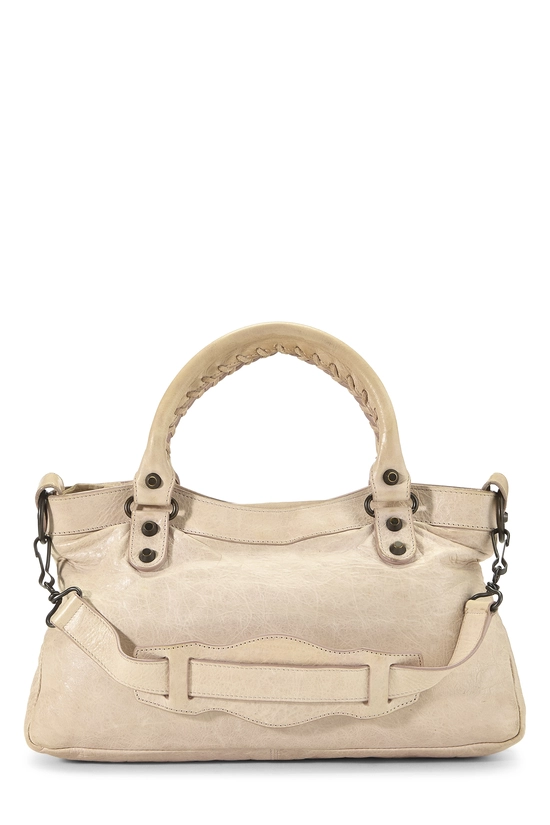 Pink Agneau Classic First Handbag, , large image number 3