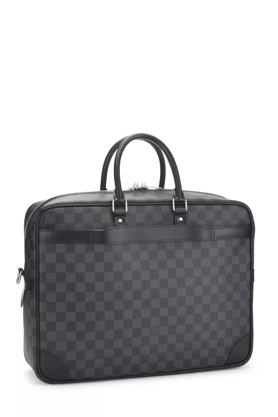 Damier Graphite Porte Documents Voyage GM, , large image number 1