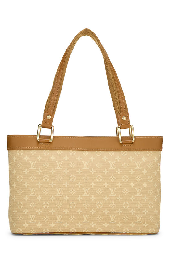 Beige Monogram Mini Lin Lucille PM, , large image number 3