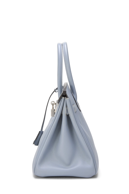 Blue Lin Epsom Birkin 30, , large image number 2